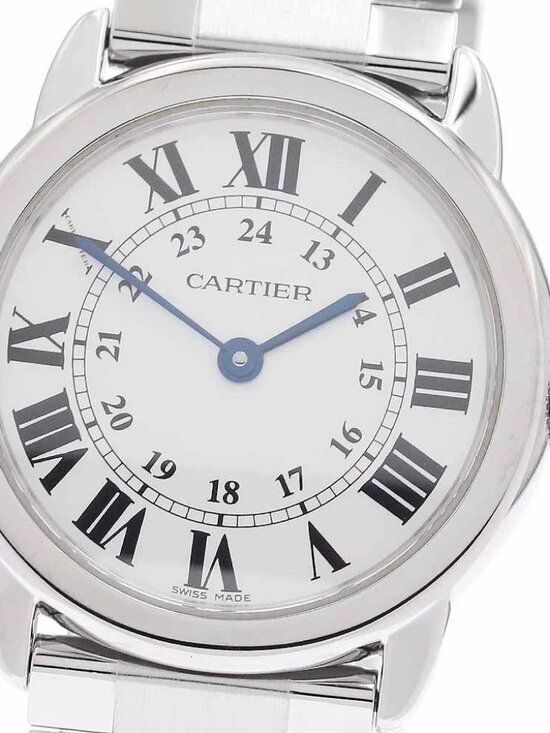 CARTIER Ronde SoloSM W6701004 Silver Dial Quartz Ladies Watch_956315 main image 4
